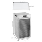 Commercial Dehydrator 18 Stainless Steel Trays Fruit Vegetable Food Dry Machine