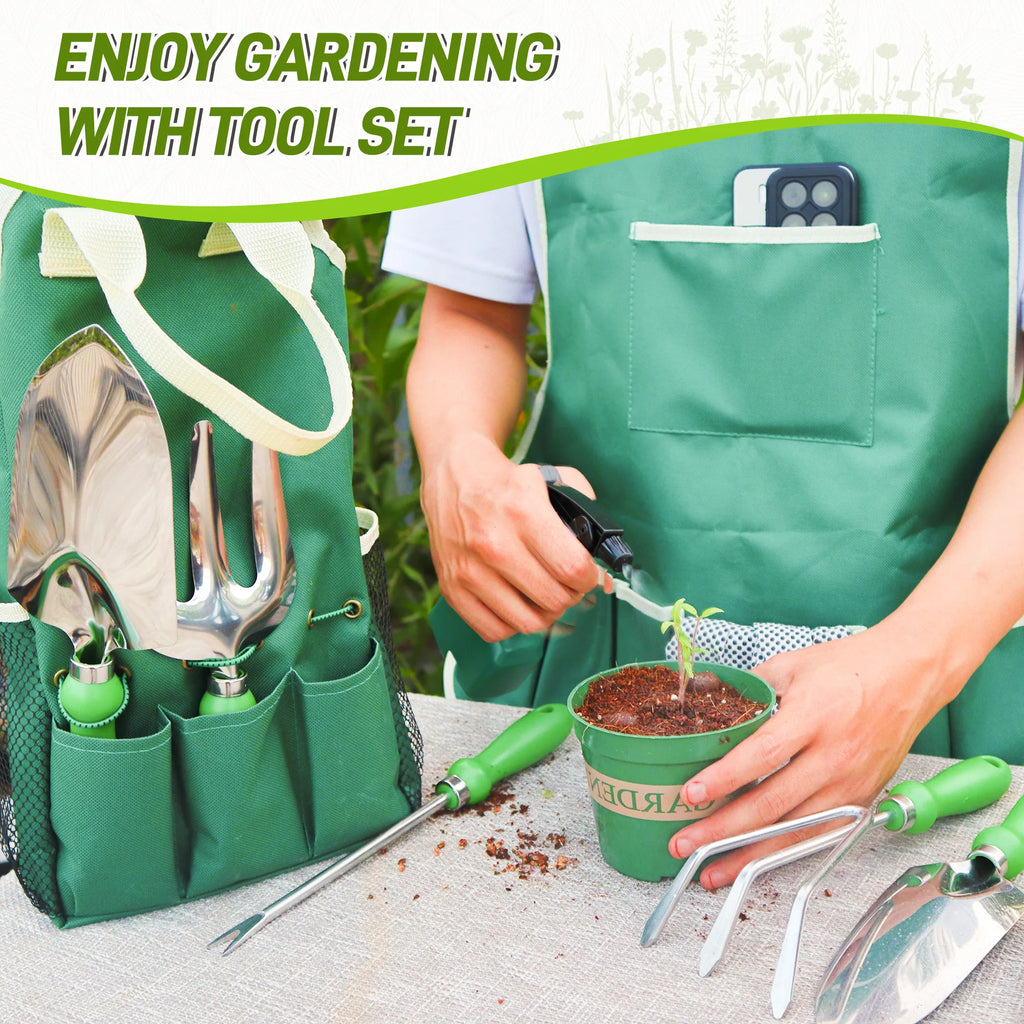 11pcs Garden Tool Set | Gardening Tools With Organizer HandBag