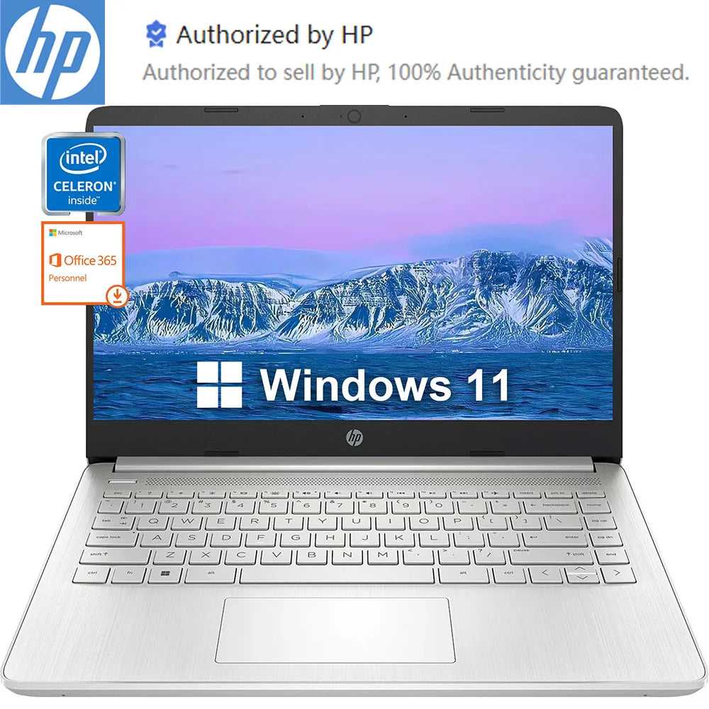 14" Business Laptop, Intel Celeron N4120,Up to16GB RAM,384GB Storage(128GB eMMC+256GB Micro SD)
