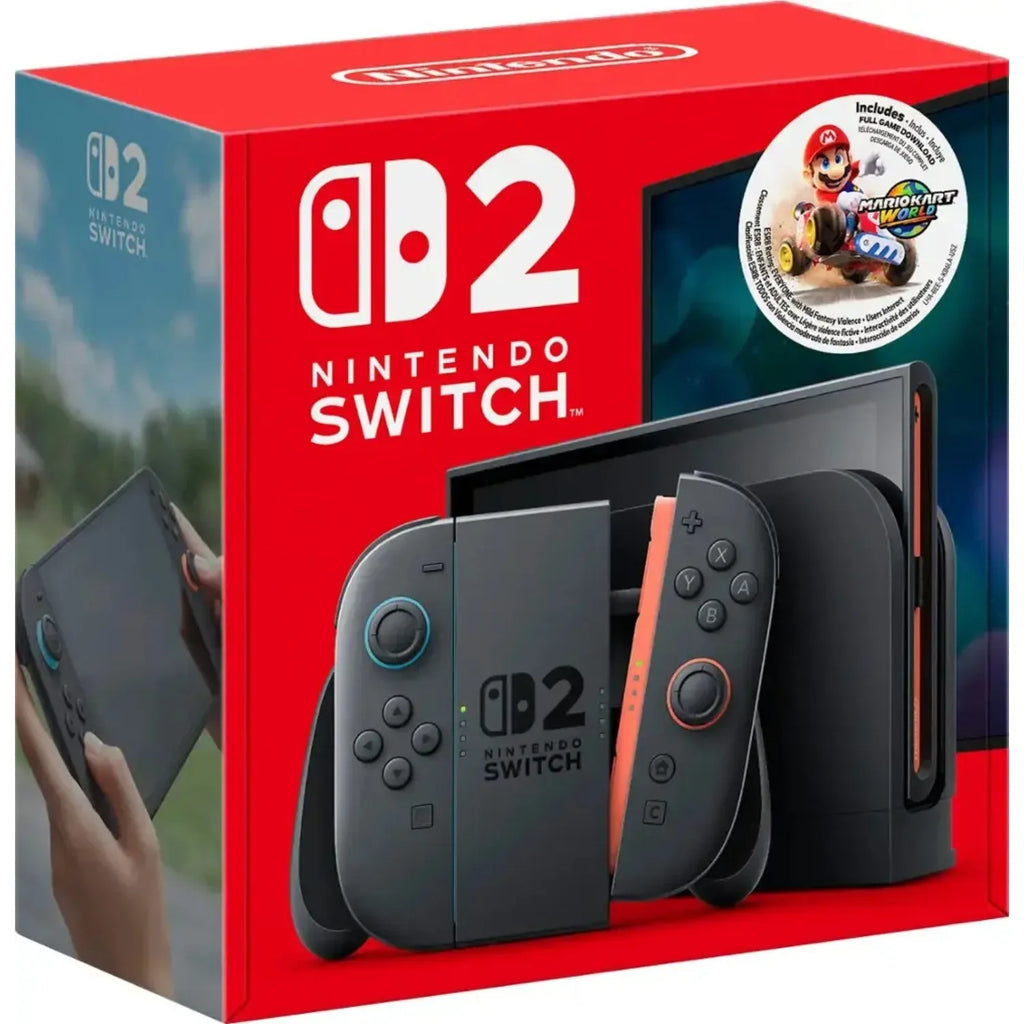 Nintendo Switch 2 Console and Mario Kart World Bundle