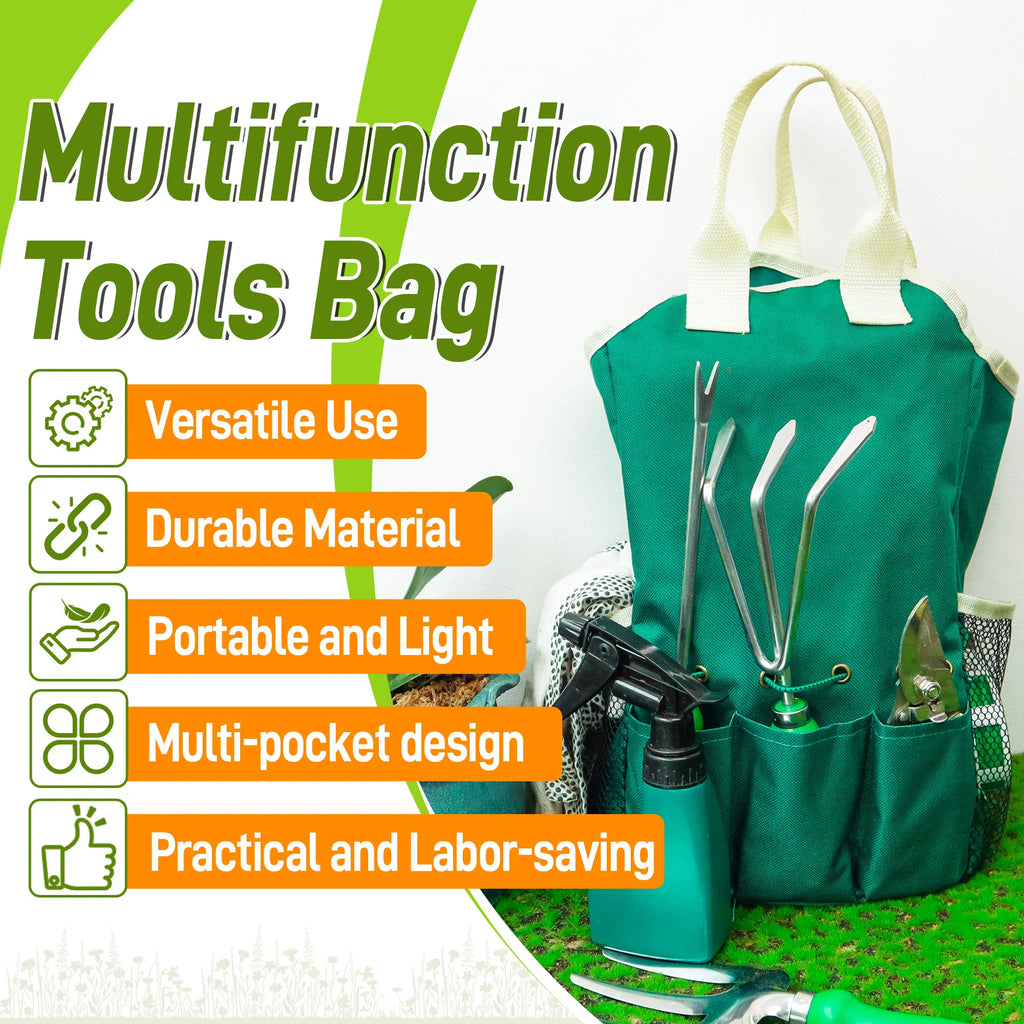 11pcs Garden Tool Set | Gardening Tools With Organizer HandBag