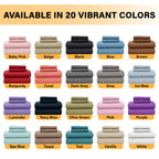 6 Piece Ultra-Soft Microfiber Bed Sheets with Flat Sheet, 16 Inches Deep Pocket Fitted Sheet
