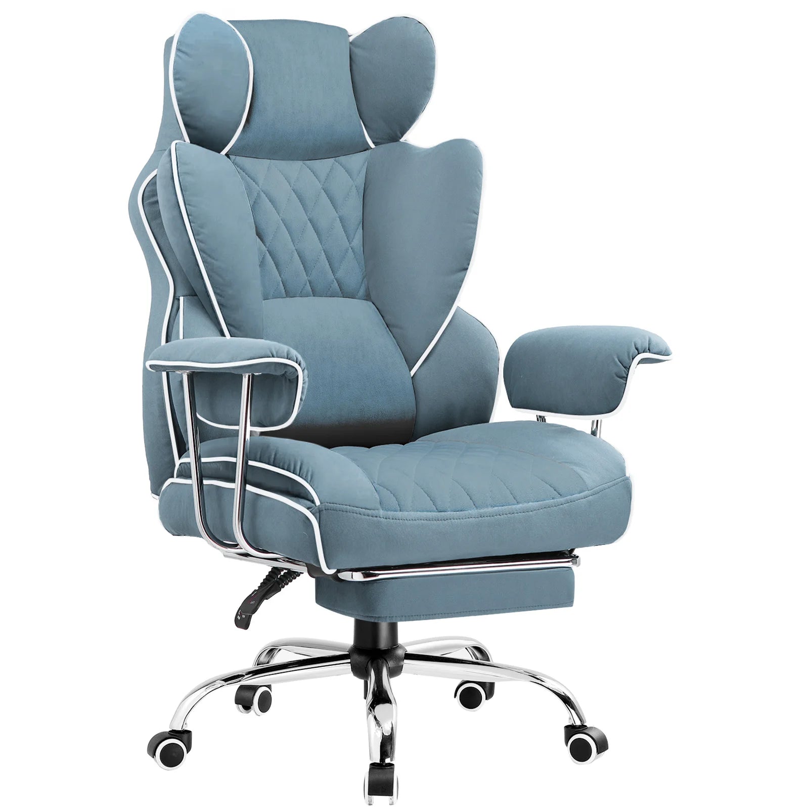 Tall Gaming Chair, Pocket Spring Lumbar Support,