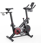 Exercise Bike Brake Pad/Magnetic Stationary Bike with Exclusive App Low Noise Indoor Cycling Bike with Fitness Courses