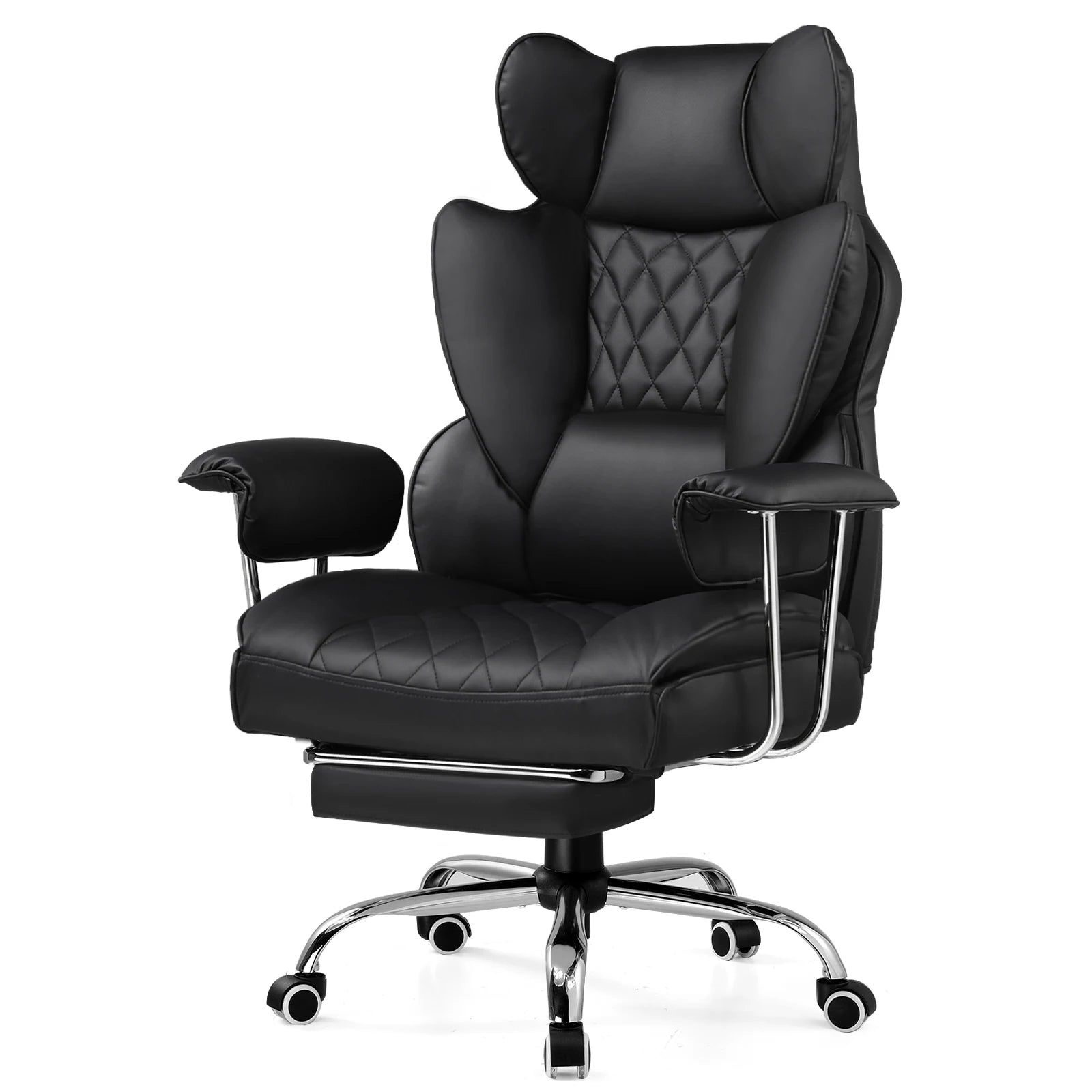 Tall Gaming Chair, Pocket Spring Lumbar Support,