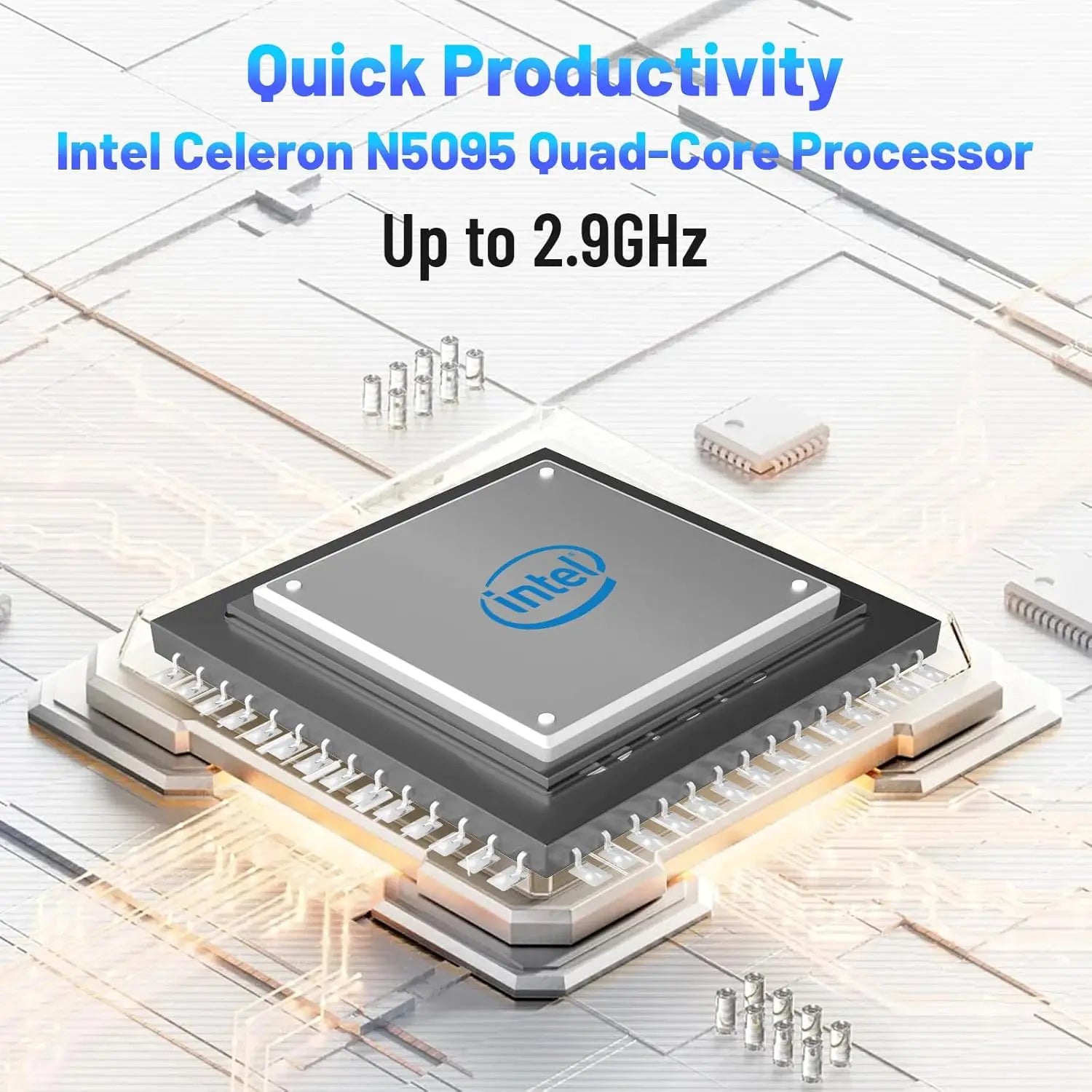 15.6 Inch Laptop Windows 11 Notebook 16G RAM 512GB