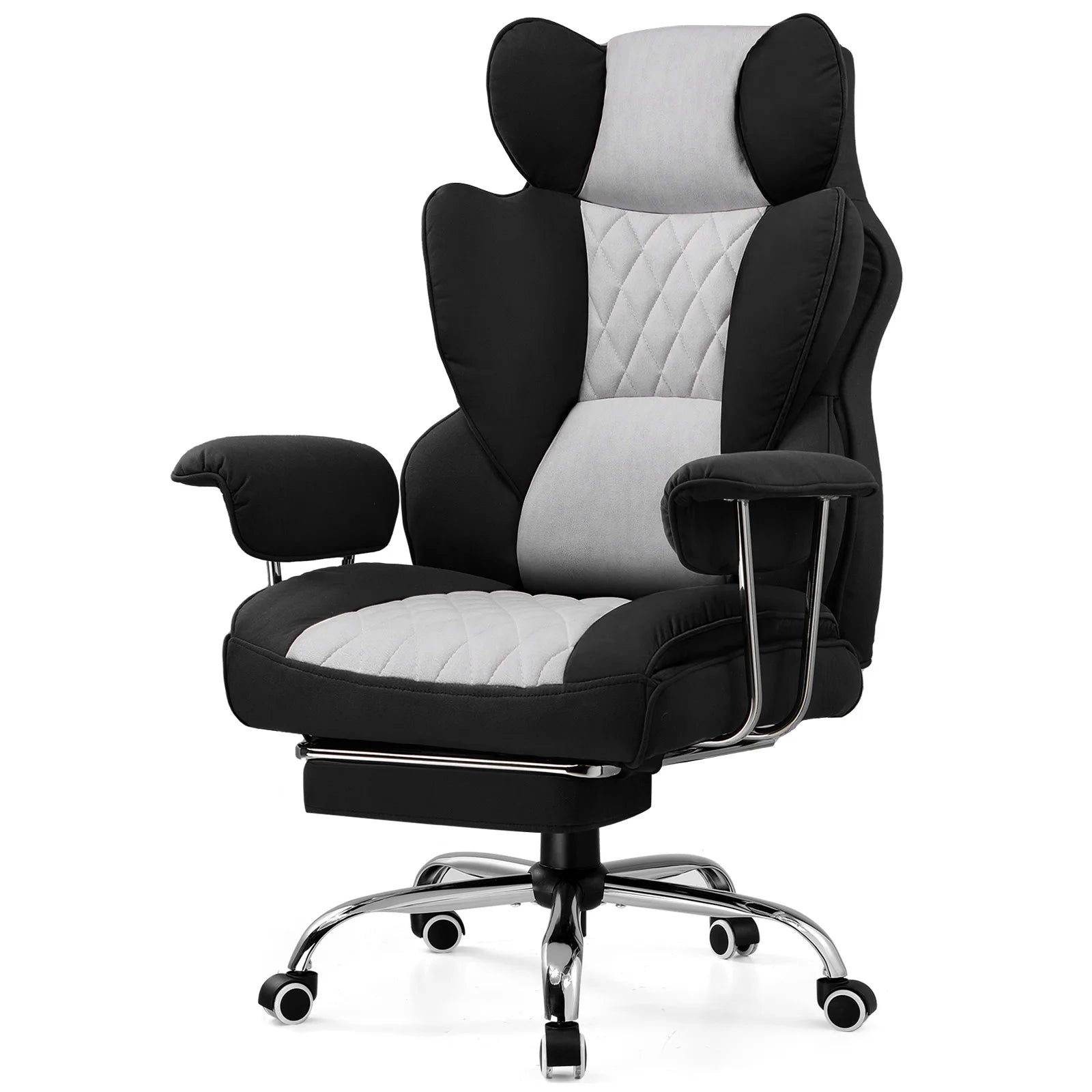 Tall Gaming Chair, Pocket Spring Lumbar Support,