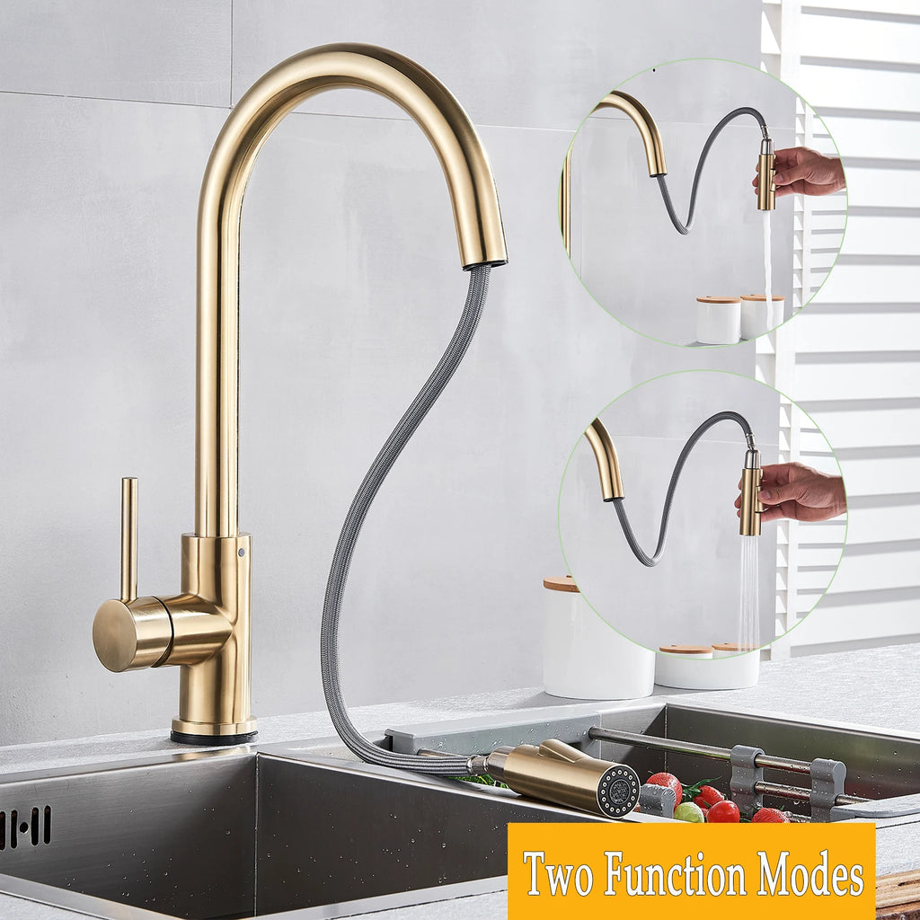 Deck Mounted 360 Rotation Sensor Tap Cold and Hot Water Mixer Tap Battery Powered