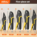 5 pcs Locking Pliers Set