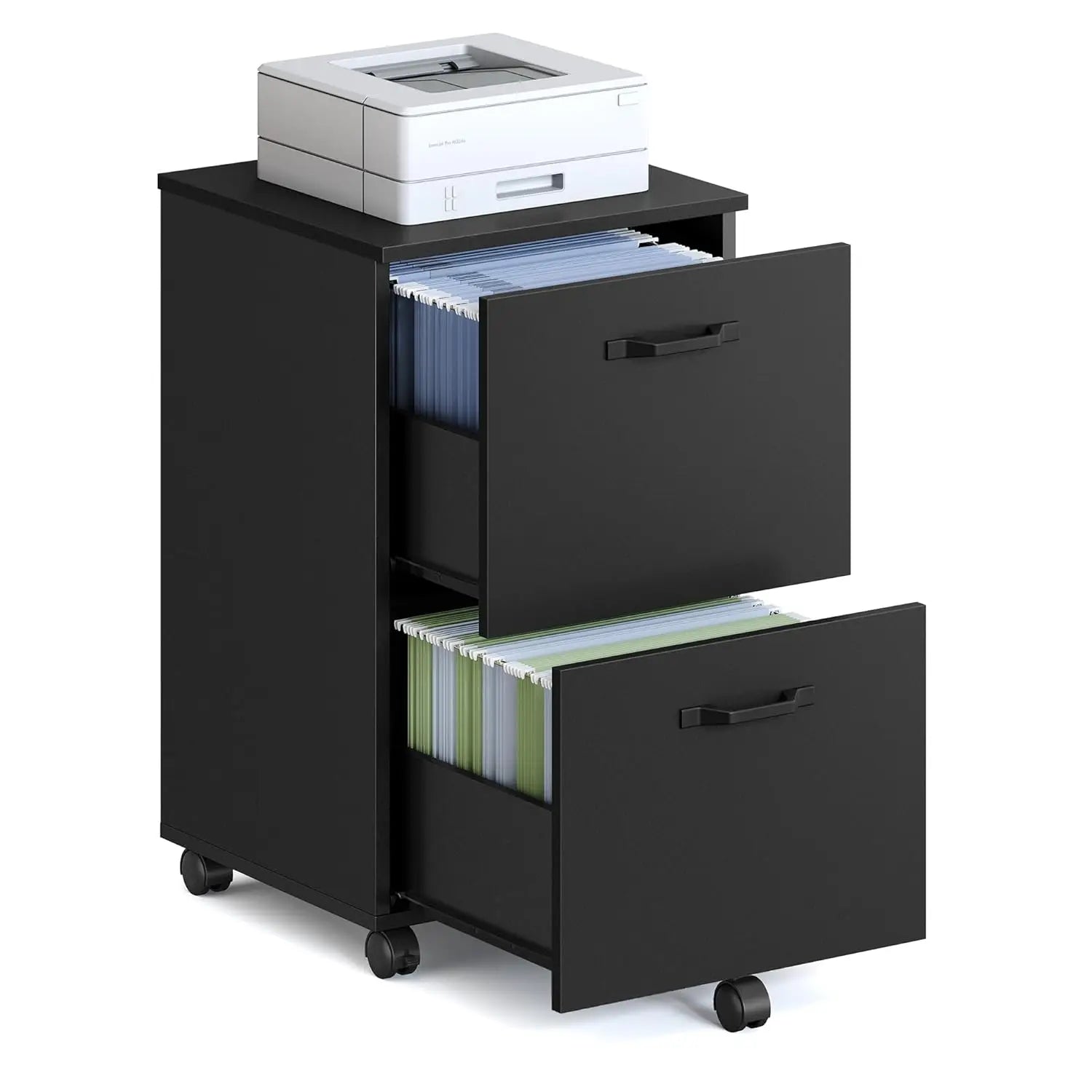 2-Drawer File Cabinet for Home Office, Printer Stand