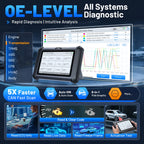 OBD2 Scanner ECU Coding Car scanner Bi-directional Automotive Tool key programmer 39+ Resets with CANFD DOIP FCA