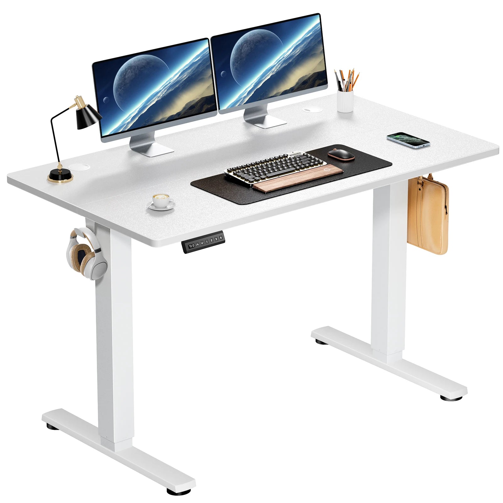 JHK Electric Standing Desk Height Adjustable 40x24