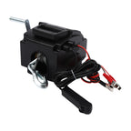 Electric Winch Portable Motor Winch Cable Hoist 9.2 m Steel Cable Lifting Hoist