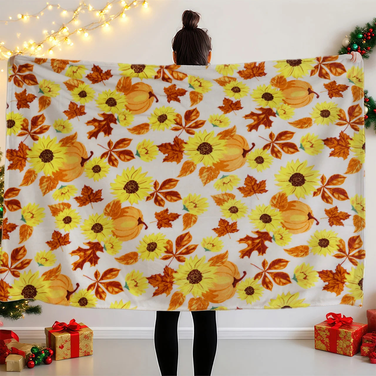 1Pc Fleece Blanket for All Seasons
