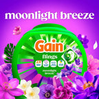 4-in-1 Laundry Detergent Pods Pacs with Odor Defense and Color Guard, Moonlight Breeze Scent for Clean Fresh Clothes, 42 Count Liquid Washing Capsules