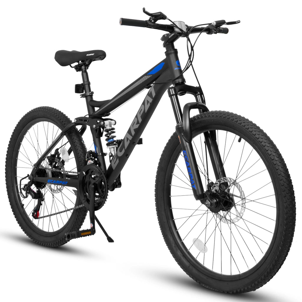 Dual Full Suspension Mountain Bike 24/26/27.5 Inch,  Mountain Bike, 21-Speed