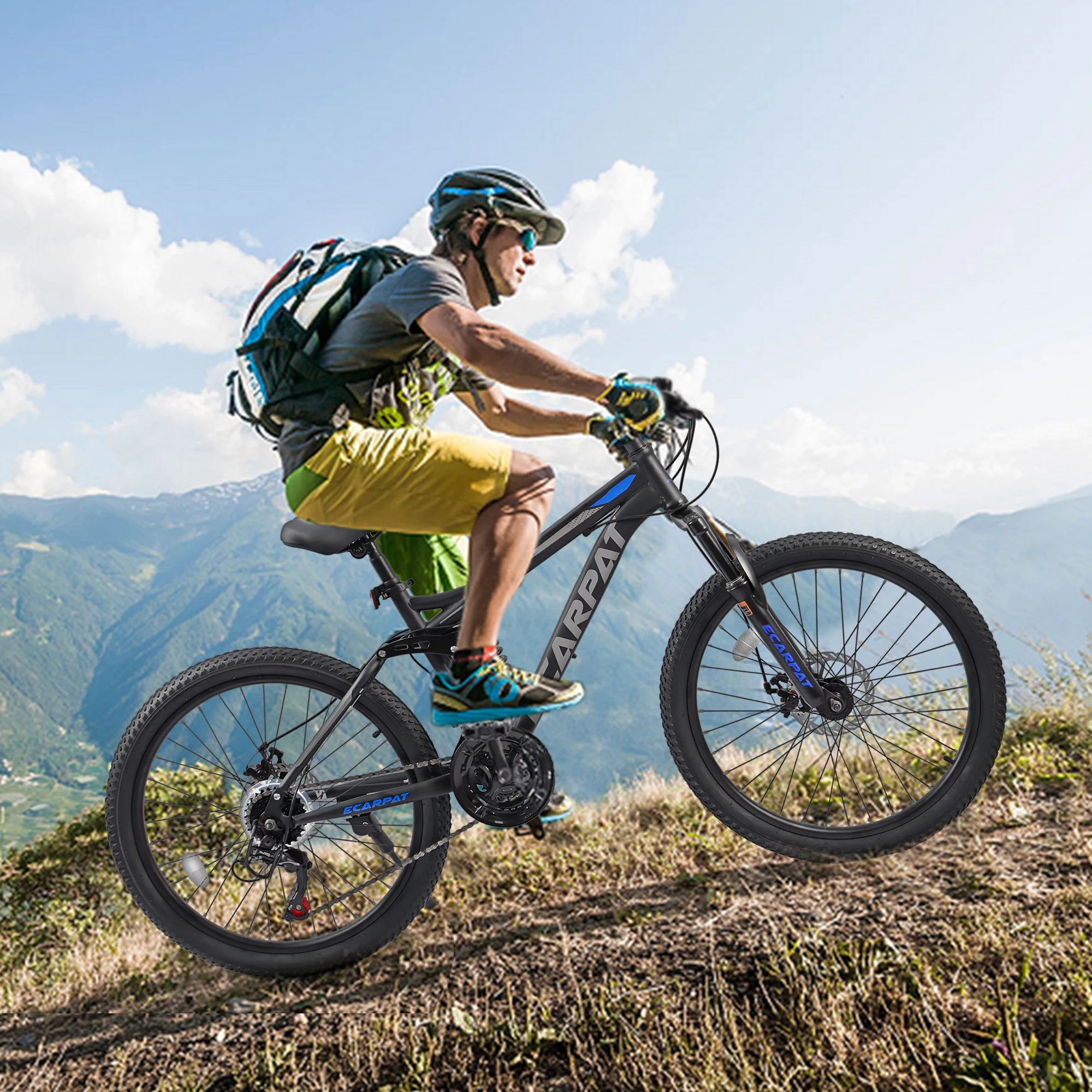 Dual Full Suspension Mountain Bike 24/26/27.5 Inch,  Mountain Bike, 21-Speed
