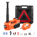 5T Electric Scissor Jack with Built-In Inflator 12V Tire Changer