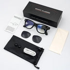 2026 SANVNET GS4 MAX Smart Eyewear 8MP Video Camera Sunglasses Wi-Fi Transfer Audio Record Smart AI Glasses