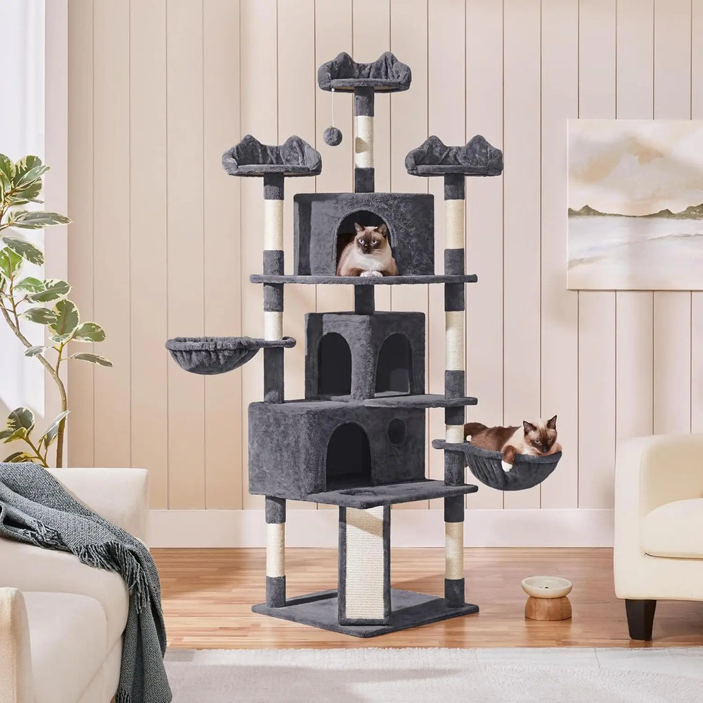 76.5in Multi-Level Large Cat Tree,
