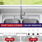 33x22 Double Bowl Drop In Kitchen Sink 304 Stainless Steel 18 Gauge Curved Shape Round Corner