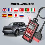 OBD2 Scanner Support CAN FD Protocols Fit For GM Car Brands Free Full Soft wares 16 Reset Functions ECU Code