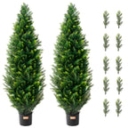 Artificial Cedar Topiary Tree, Evergreen