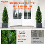 Artificial Cedar Topiary Tree, Evergreen