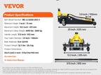 2 Ton Low Profile Heavy Duty Hydraulic Racing Floor Jack