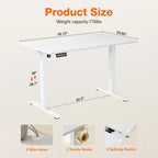 Ergonomic Electric Height Adjustable Computer Desk