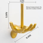 Hand Toilet Paper Holder Wall Mount