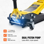 2 Ton Low Profile Heavy Duty Hydraulic Racing Floor Jack