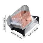 Electric Deli Slicer Machine with two SUS420 Blades Home Food-Slicer