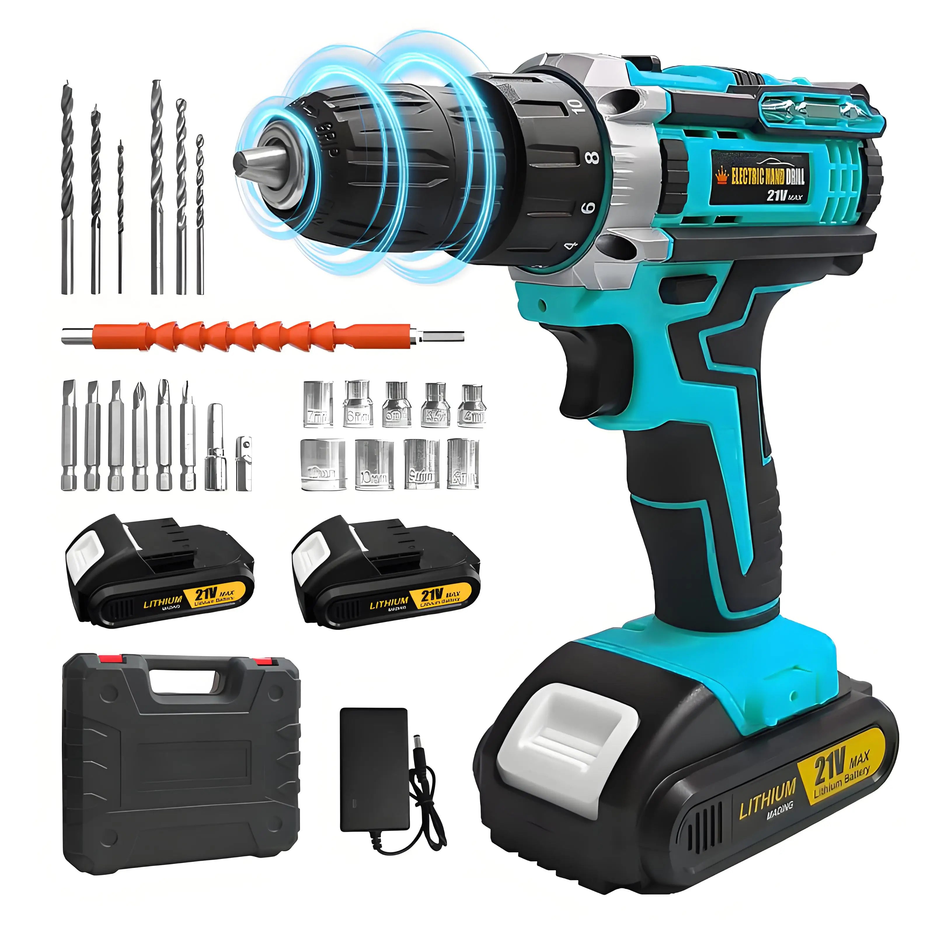 Lithium battery-powered screwdriver
