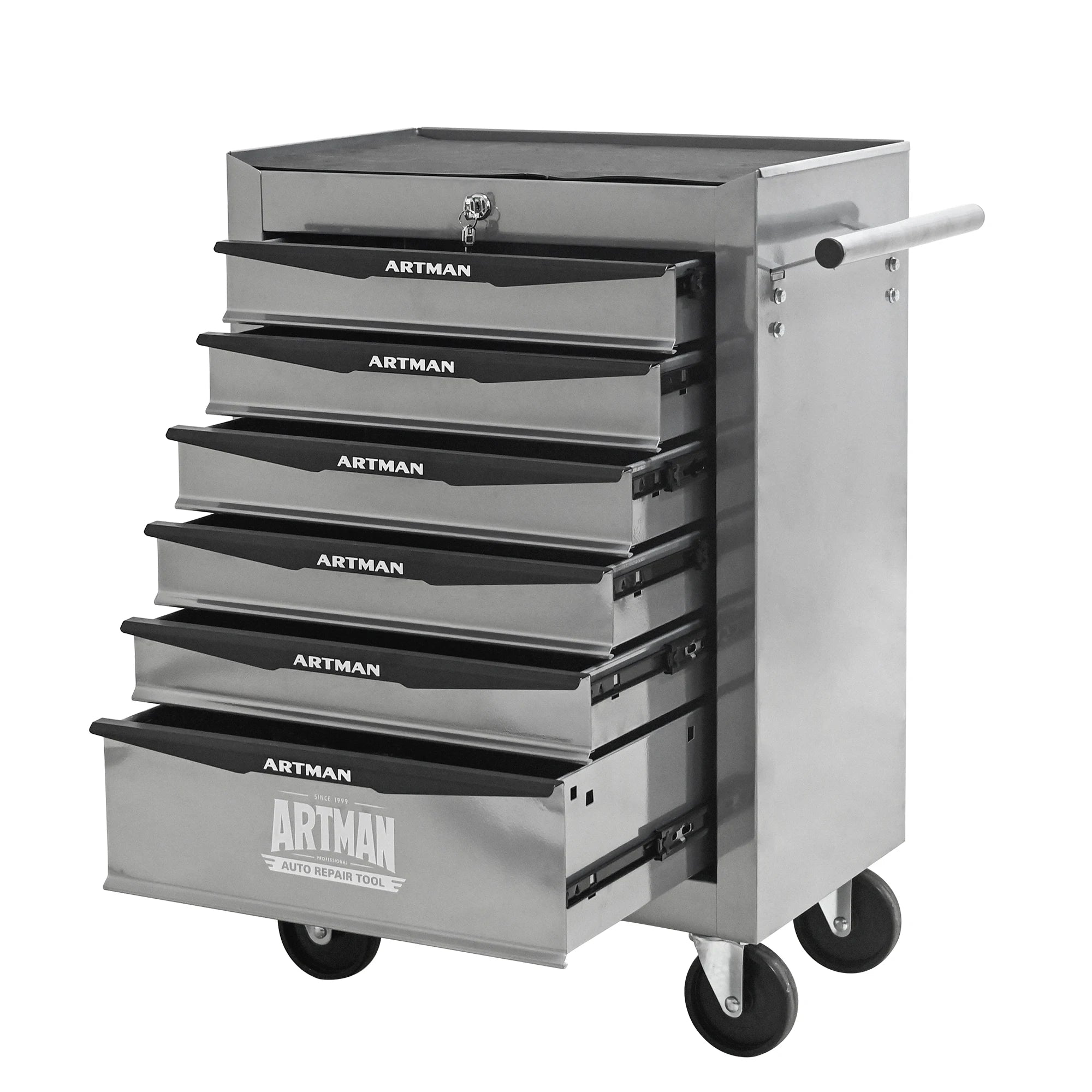 20" 6-Drawer Tool Chest Cabinet with Ball Bearing Drawer Slides