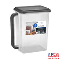 46 Cup Kitchen Canister with Handle and Pour Spout BPA Free