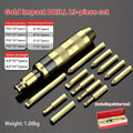 Heavy-Duty Impact Screwdriver Set - Manual Power Tool for Stubborn Screws, Automotive & Machinery Repair