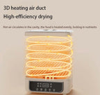 5-Layer Household Food Dryer Fruit  Adjustable Temperature Touch Control