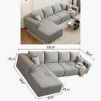 Cloud Module sofa, a sofa set that can be easily assembled in the living room