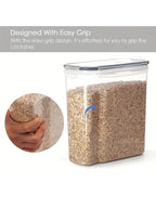 4pcs Airtight Large Food Storage Containers With Lids