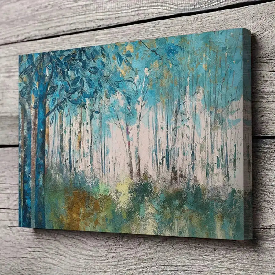 1pc Framed Forest Landscape Wall Arts Posters