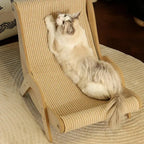 Chair Rocking Cat Scratch Chair Pet-Friendly Multi-Functional Scratcher