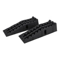 2Pcs Car Ramps for Oil Change, 12,000 LB(5 T) Capacity, Low Profile 6.25 in Lift Vehicle Service Ramps for Trucks, SUVs, Cars