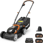 40V Cordless Lawn Mower for Small Yards, Lightweight Design & Height Adjustment