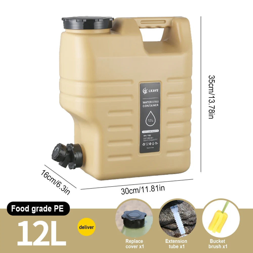 10/11/12L Drinking Water Container with Spigot Leakproof
