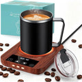 36W Electric Coffee Mug Warmer with 16oz Cup, 9 Temp Settings & Auto Shut Off