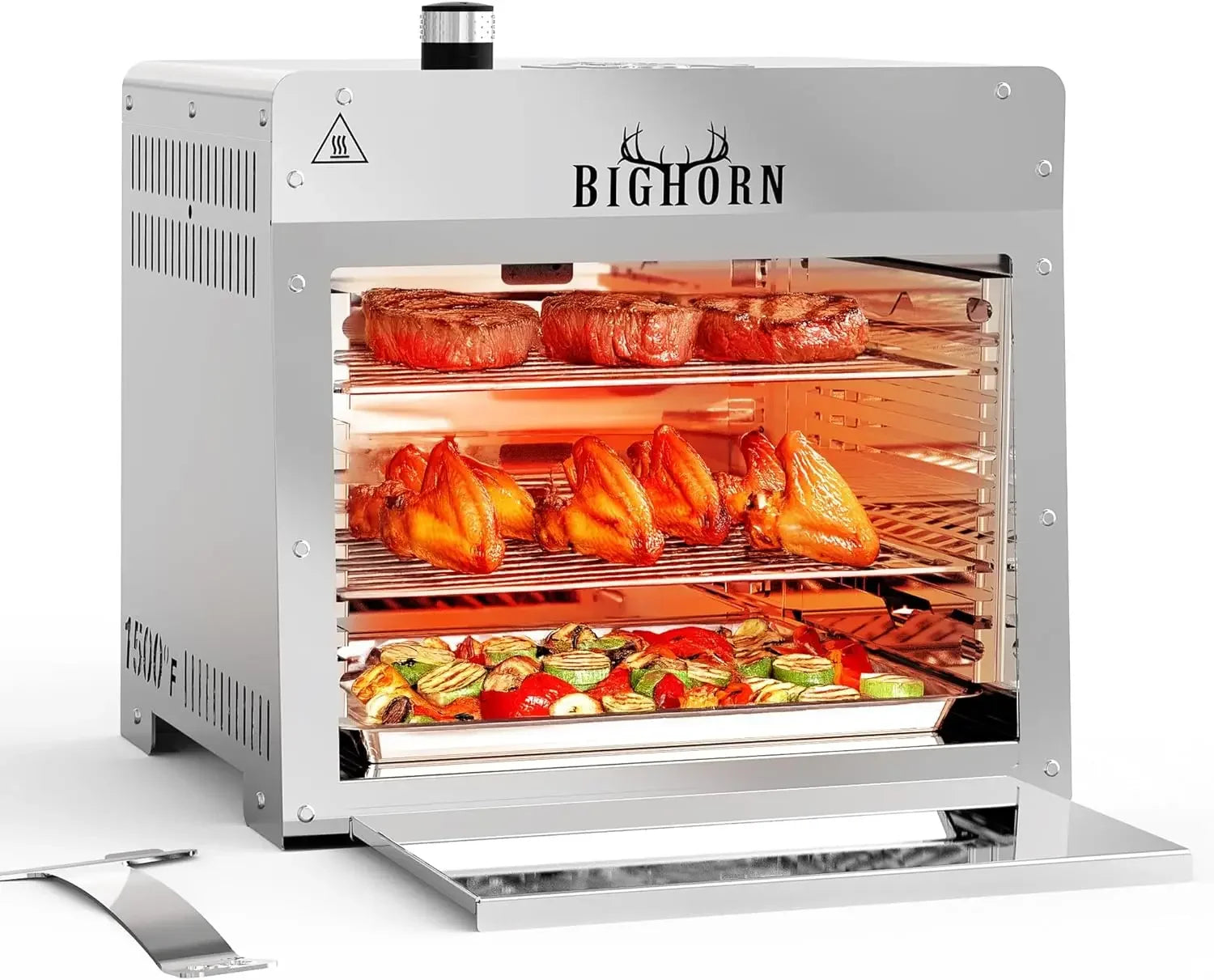 1500°F Small Infrared Propane Gas Grill