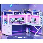 Corner Computer Desk Convertible 94.5 Gaming Desk