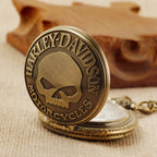 Retro Fashion Quartz Men's Pocket Watch Casual Fob Chain Watch
