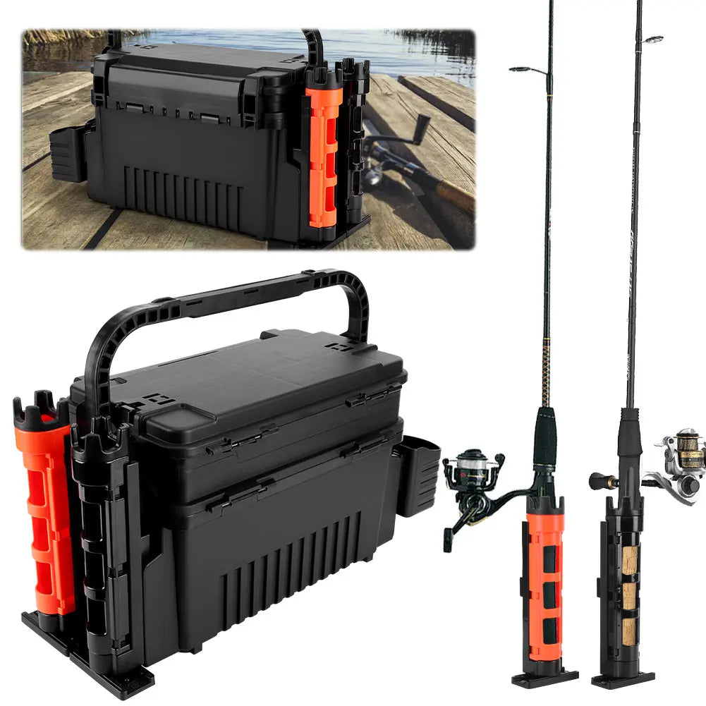 Large Fishing Box Organizer 11L Double Layer